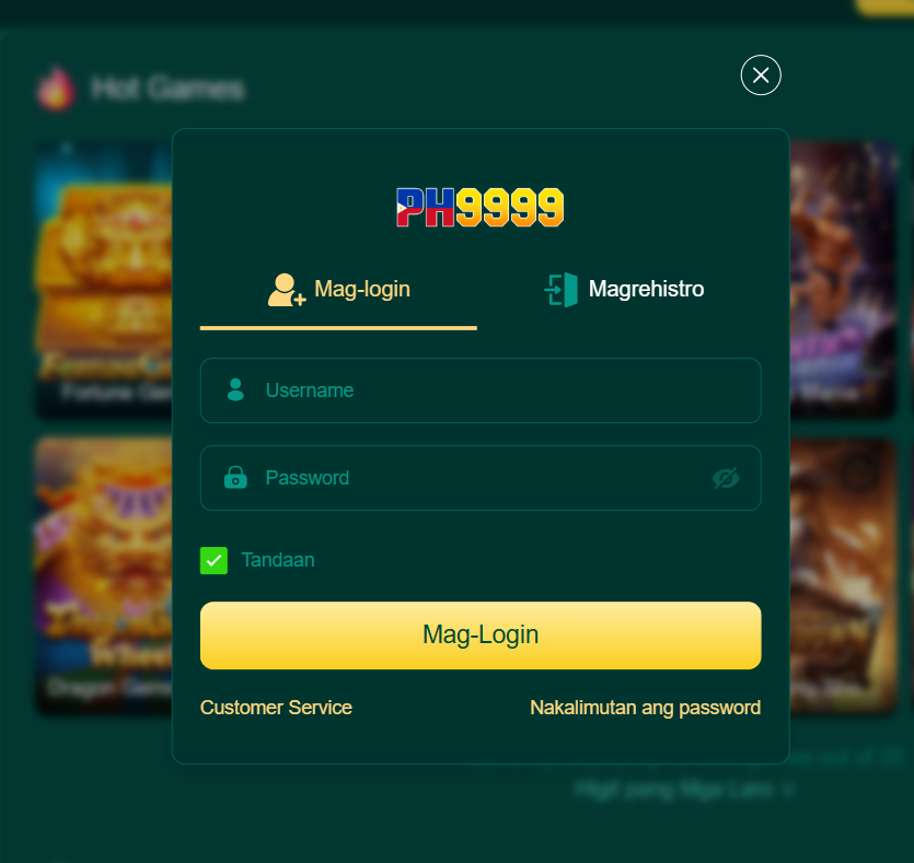 PH9999 login